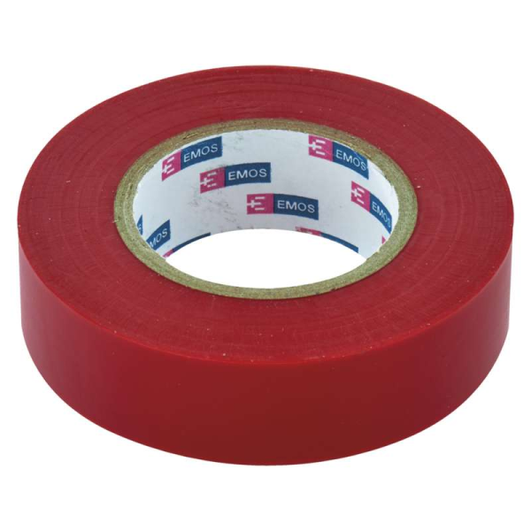 EMOS Szigetelőszalag 19mm/20méter piros 10db / csomag - Image 3